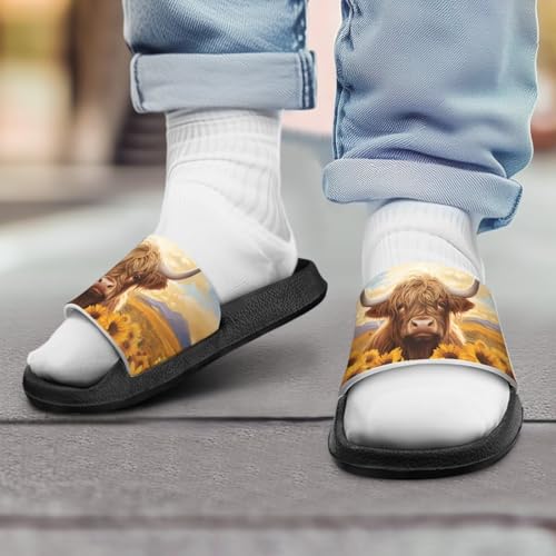 Girls Slip-On Sandals Lightweight Summer Slippers Non Slip Shower Shoes for Kids4