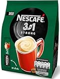 Nescafe 3 In 1 Strong Intense & Rich Instant Coffee 10 Sachet Powder (10 X 17Gm), 170Gm