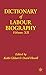 Dictionary of Labour Biography