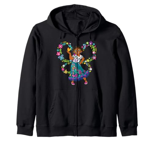 Sweat à capuche Disney Encanto Mirabel avec ailes de papillon