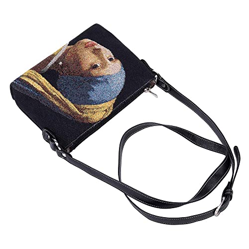 Image of Signare Tapestry Crossbody Bag Sling Shoulder Purse for Women