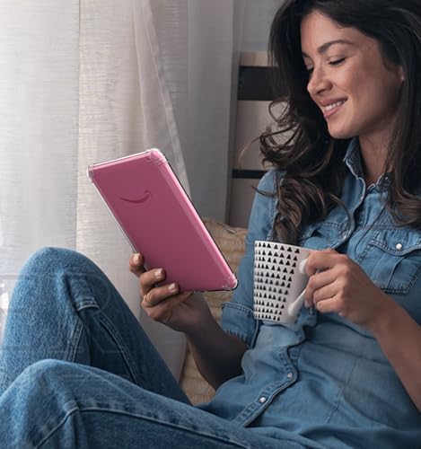 جراب حماية من موكو لأجهزة كيندل بيبروايت مقاس 7 بوصة (من الجيل 12-2024) وكيندل كولورسوفت سيجناتشر إصدار 2024، غطاء خارجي لاصق خلفي رفيع مرن ومضاد للصدمات مصنوع من البولي يوريثين المقاوم للحرارة، شفاف