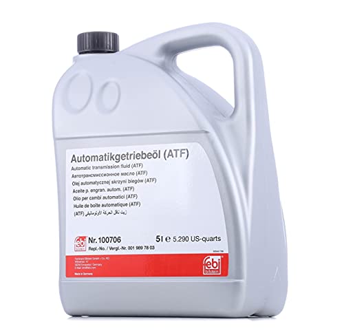 febi bilstein 100706 Automatikgetriebeöl (ATF) , 5 Liter