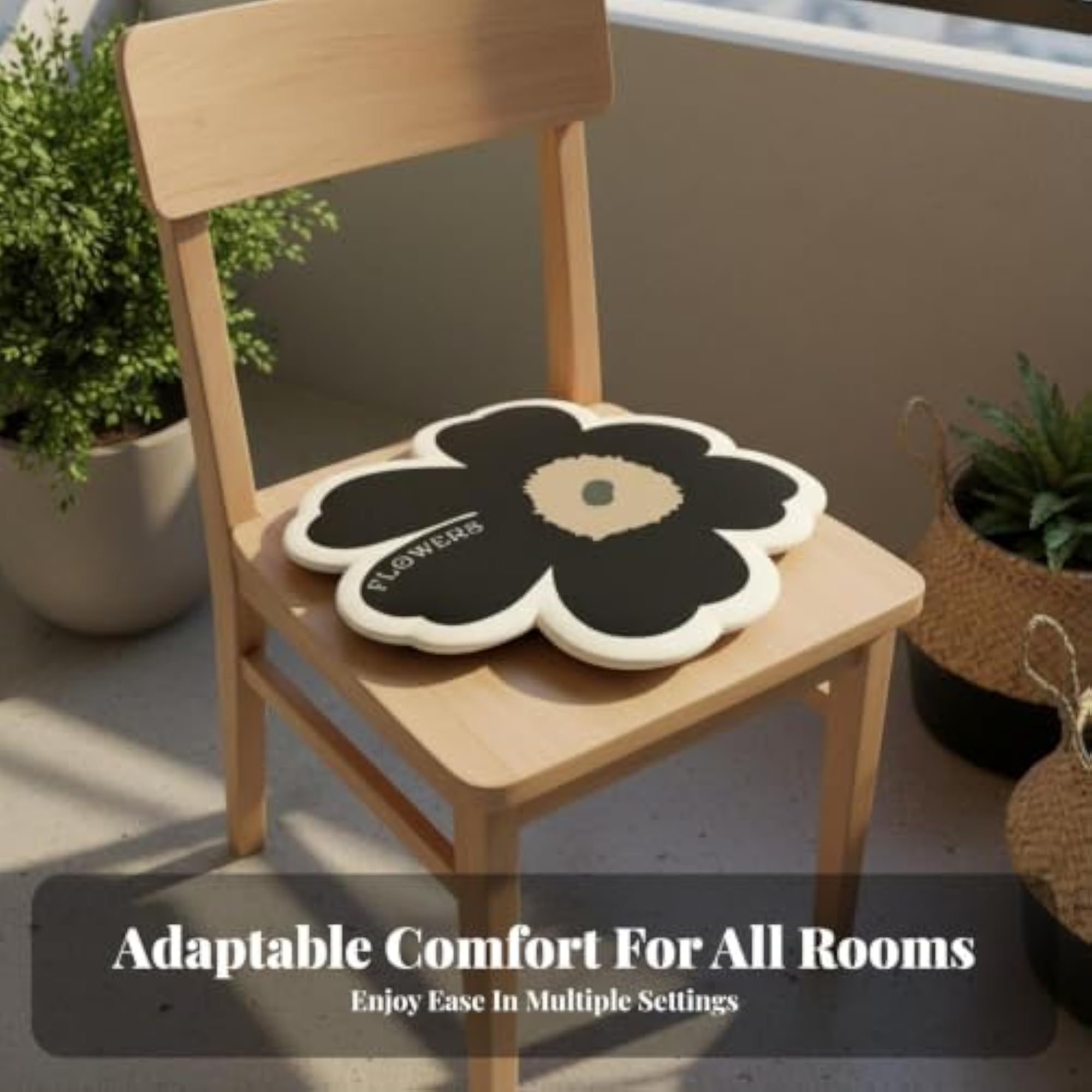 Flower Shaped Soft Cushion for Versatile Use