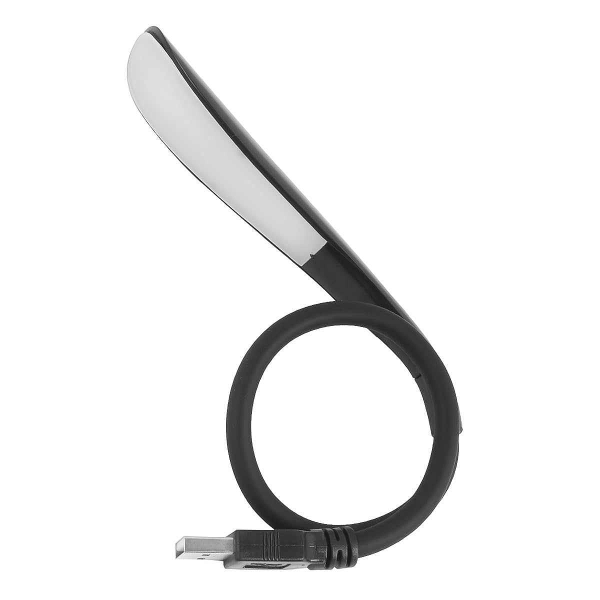 Dimmable USB Mini Reading Lamp, for Laptop, Flexible Keyboard Light for Computer, 3-Level Adjustable Brightness, USB Light, Black