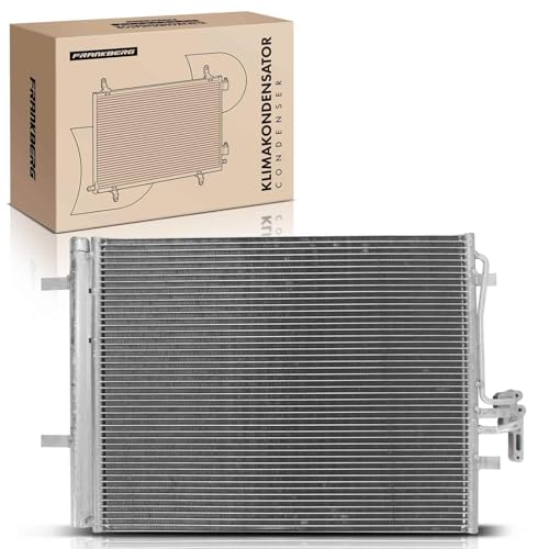 Frankberg Condenseur de Climatisation Compatible avec Galaxy WA6 2006-2015 Mondeo IV BA7 2007-2015 S-Max WA6 2006-2014 S60 II 134 2010-2018 XC70 II 136 2007-2016 Remplacer# 940044