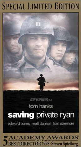Película VHS Salvar al Soldado Ryan original USA formato NTSC videoclub clásico americano