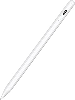 Stylus Pen for iPad 9th&10th Gen, Apple Pencil 2nd Generation, 2X Fast Charge Apple Pen for iPad 2018-2023, iPad Pencil for iPad Pro 11/12.9 3/4/5 Gen, iPad Mini 5/6, iPad 6/7/8, iPad Air 3/4/5, White