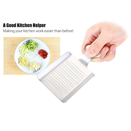 Stainless Steel Garlic Press Ginger Grinding Mill Mud Peeler Ecofriendly Corrosion Resistant