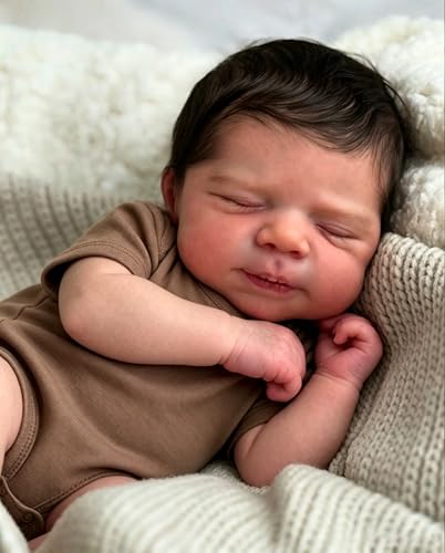 Muñeco Reborn Bebé Realista Niño 18 pulgadas miniatura 2
