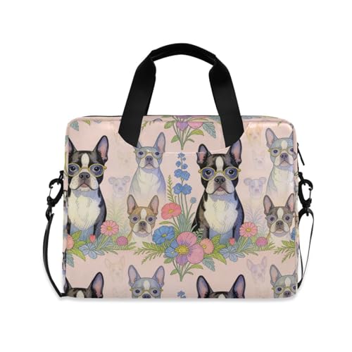 Bolso para laptop 15.6 pulg con diseño perro miniatura 1