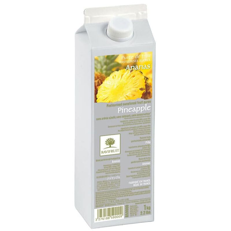 Ravifruit - Purée d'ananas Ravifruit 1 kg