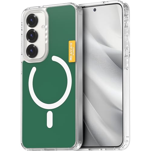 Coque Samsung Galaxy S25 compatible MagSafe anti-jaunissement