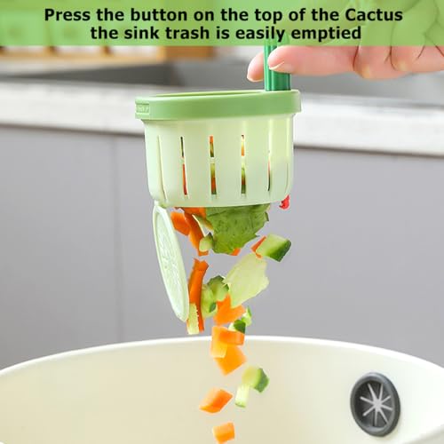 Colador para Fregadero de Cocina con Diseño Cactus Verde miniatura 4