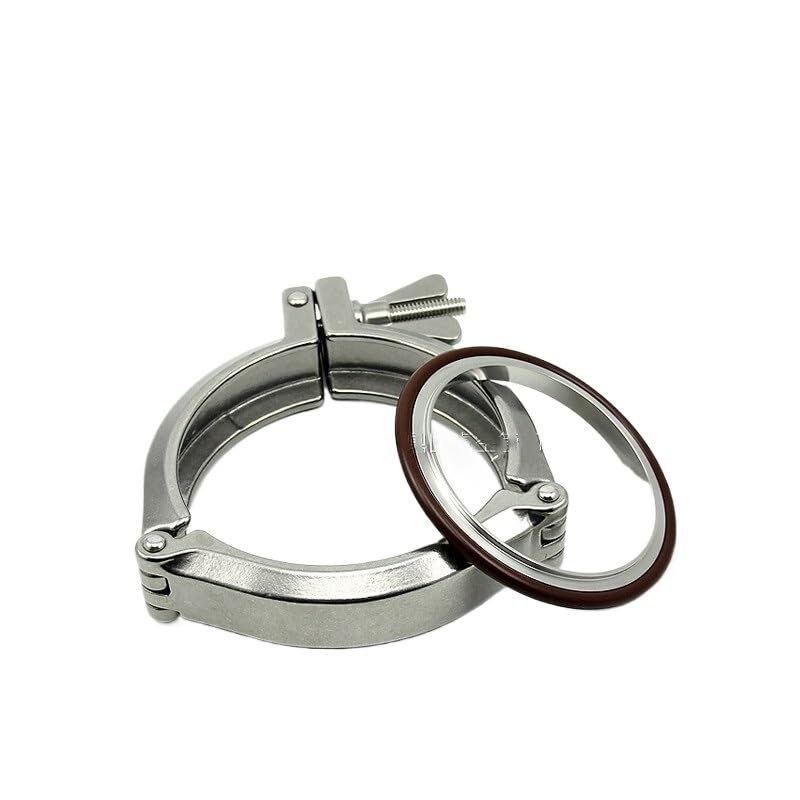 Zaciski ze stali nierdzewnej serii KF KF63-KF160 Przemysłowy łącznik rurowy do próżni(Clamp Bracket O-Ring,KF100)