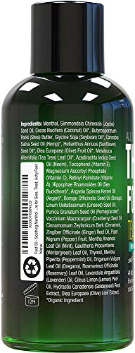 Oleavine Foot Oil with Tea Tree Oil, Neem Oil, and Menthol Mint - Helps Skin Irritation and Foot Odor – Moisturizing TheraTree - Thumbnail 2
