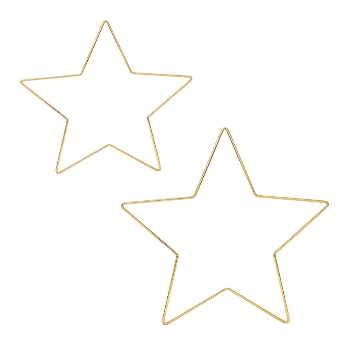 Estrella de hierro adorno de pared colgante Zerodeko de alta rigidez estructural