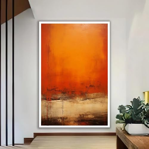Grandes impressions sur toile blanche de haute qualité fond doré artistique 70 x 90 cm - 3