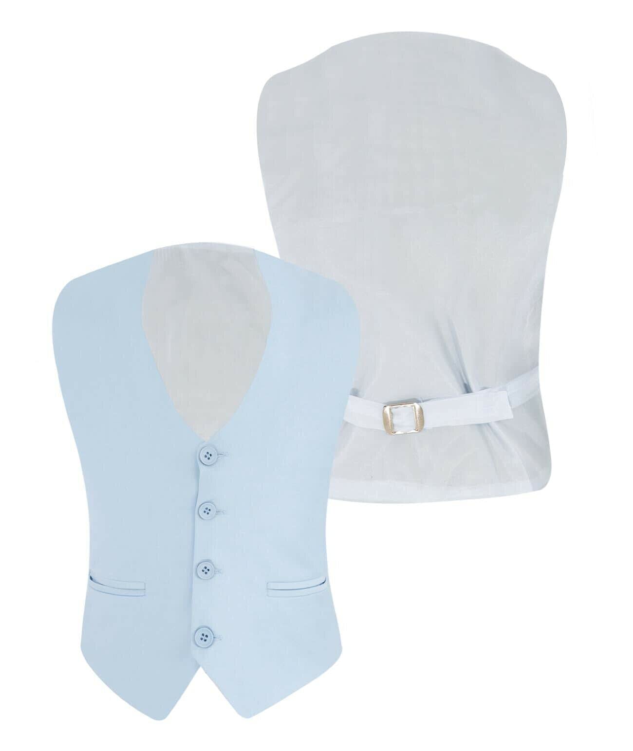 SIRRI Conjunto de 3 o 6 piezas para comunión o boda, 3 Piezas Azul, 7 años