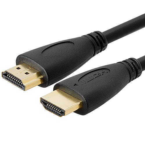 Cmple - Ultra Slim High Speed HDMI Cable HDMI 2.0 HDTV Cable - Supports Ethernet 3D 4K and Audio Return  15 Feet