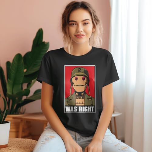 Unisex T-Shirt Gi Sleeve Robot Shirts Girl was Friend Right Big Family Short Tee Novelty Gift for Men Women Event Shirt Boy Multicoloured3
