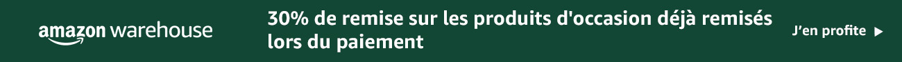 30% de remise sur les produits d'occasion déjà remisés lors du paiement