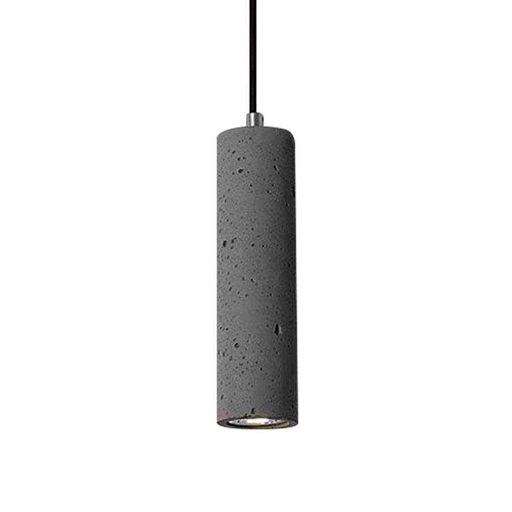 Lámpara Colgante de Cemento rústico de alta calidad con cable ajustable de 200 cm E26.