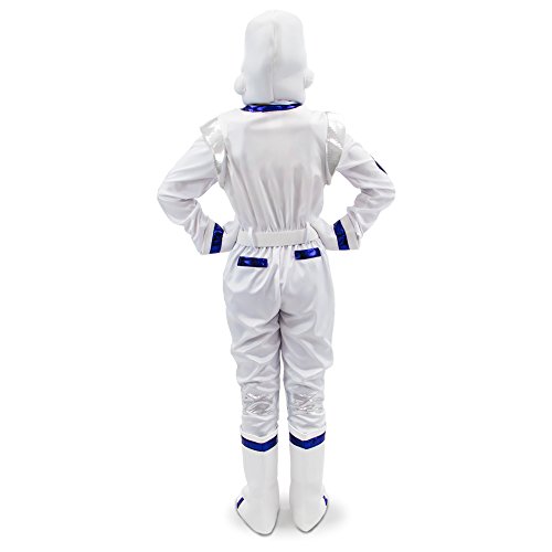 Spunky Space Cadet Astronaut Suit | Kids Halloween Costume Dress Up White #TOP1