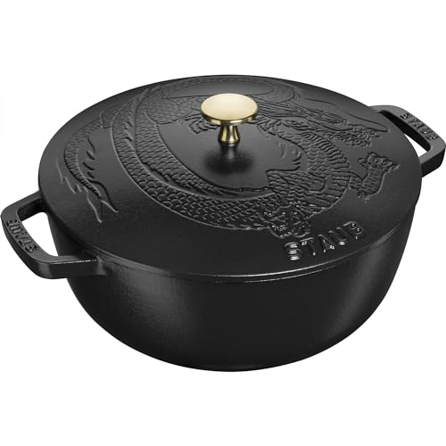 Staub Cast Iron 3.75-qt Essential French Oven with...
