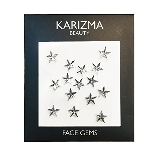 Crystal Stars Face Gems ✮ Festival Beauty Face Jewels Body Jewellery Indian Bindi