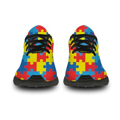 Women's Men's Autism Awareness Shoes Walking Shoes Running Tennis Sneakers Gifts for Boyfriend Girlfriend3