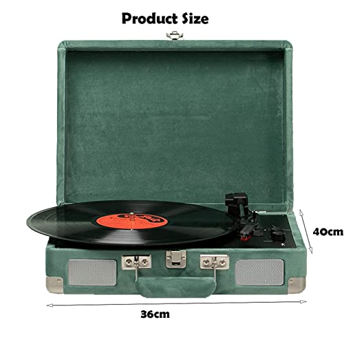 Tourne-disque rétro, phonographe, tourne-disque vintage portable vintage avec récepteur Bluetooth et intégré pour chaque famille - Les Beatles, Paul McCartney, John Lennon, RIngo Starr, George Harrison Tourne-disque rétro, phonographe, tourne-disque vintage portable vintage avec récepteur Bluetooth et intégré pour chaque famille – Image 6
