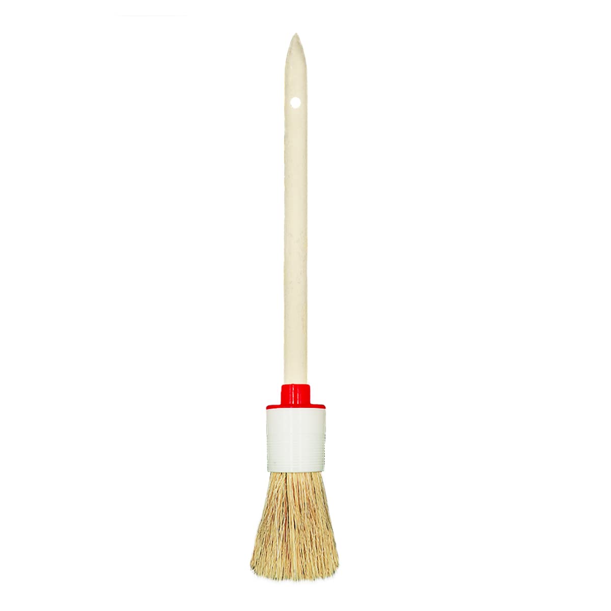 M7 Set of 6 Brushes, 3 Flat, 3 Round, 0 "1.5 ", 2 "4" 6 "Series 04 for Painting Work with Paints and Varnishes Even Coverage - Image 3