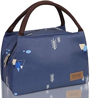 Buringer Reusable Insulated Lunch Bag Cooler Tote Box Meal Prep for Men
