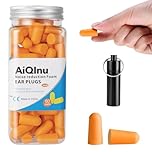 AiQInu Tappi Orecchie dormire, 60 Paia Tappi per le Orecchie 38dB SNR più alto, per Protezione Dell'udito, Russare