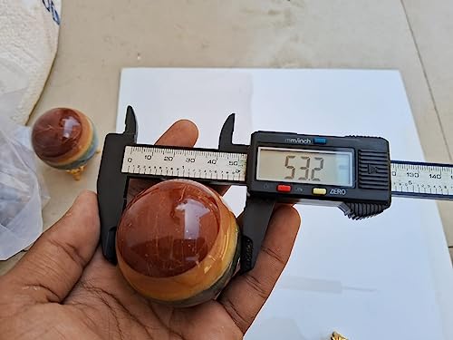 7 Chakra Sphere Seven Chakra Gemstone Ball Crystal Carved Crystal Ball - Mednd Citation Balls - Feng Shui Supplies - Wealth Stones arystals - Home Office Desk Decor Healing 50-55MM - Thumbnail 5