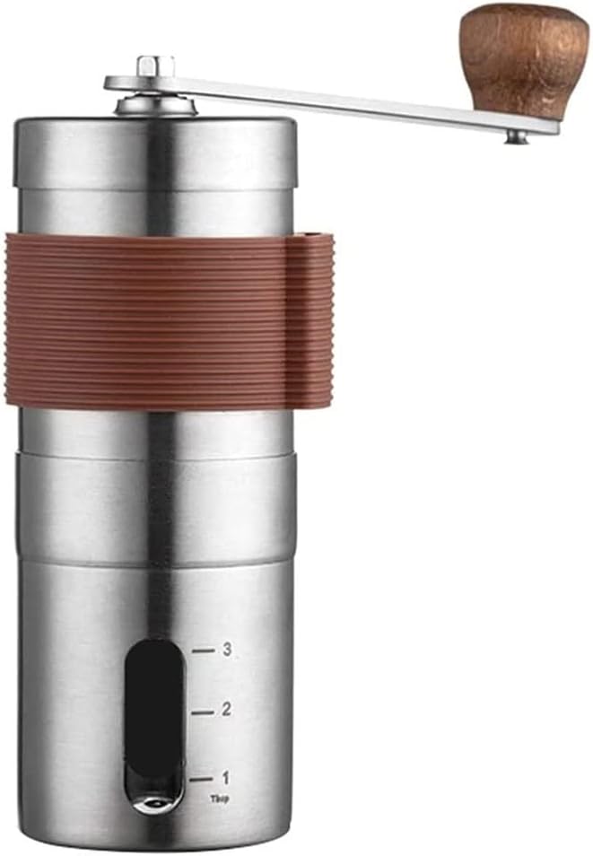 Manual Coffee Grinder, Adjustable Ceramic Conical Burr Coffee Grinder, Hand Coffee Grinder for Pour Over Coffee, French Press