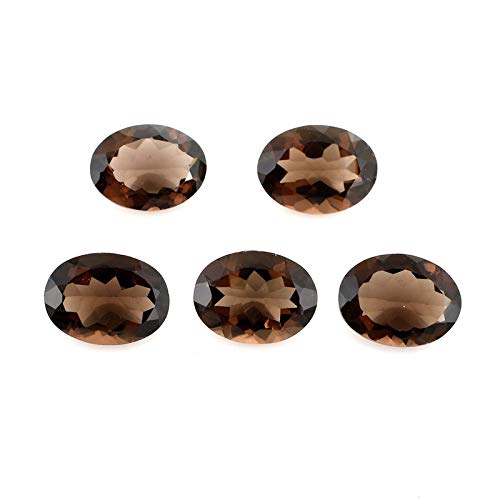 Quartz fumé ovale 6x4mm pour imaginer vos bijoux bohèmes du quotidien