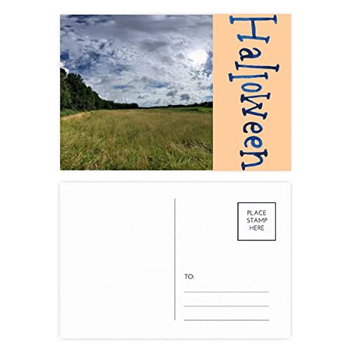Cartes postales Halloween Sky Clouds lot 20 correspondance automne paysage forêt carte