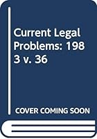 Current Legal Probs 042046770X Book Cover