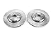 Power Stop JBR1730XPR Drilled and Slotted Front Brake Rotor Pair