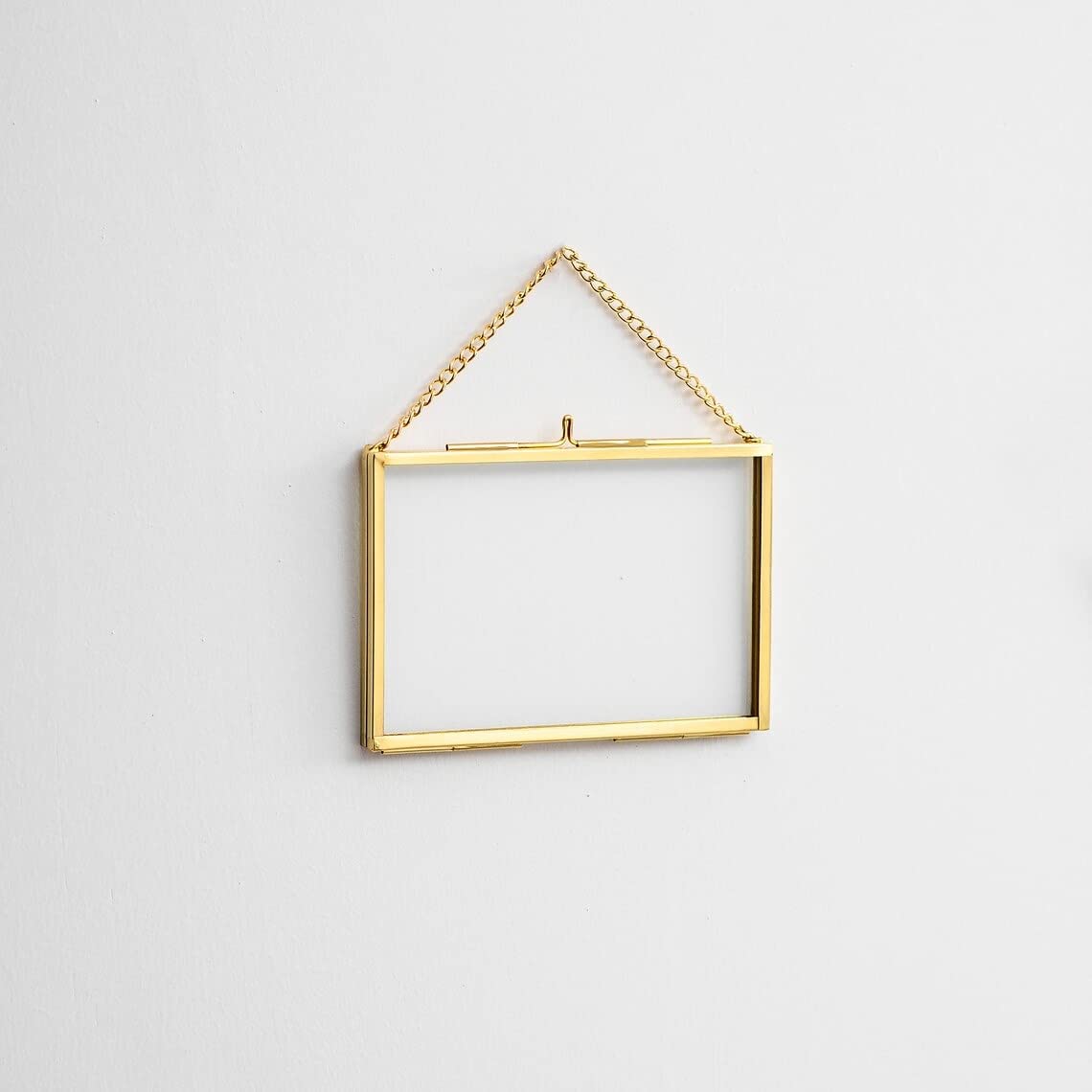 ARTINCO Glass Brass Photo Frame for Wall decor in Landscape Position 7x5 inches (B0995TNLHD) Amazon Price History, Amazon Price Tracker