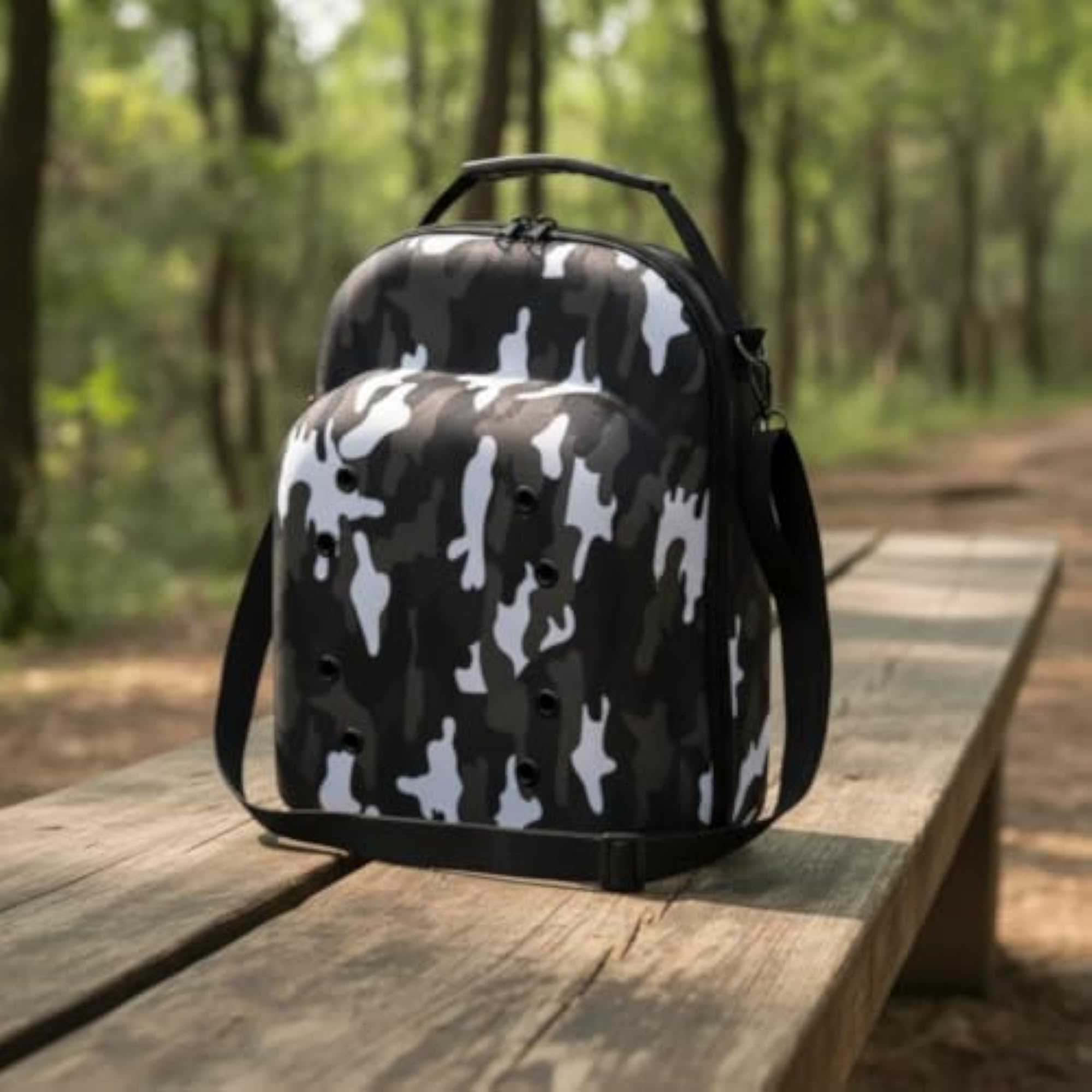 Hard-Shell Baseball Cap Storage Bag, Durable Design