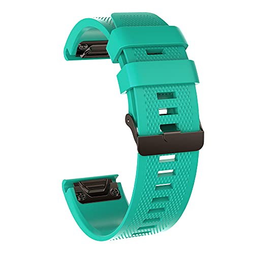 Correa de silicona de 26 mm y 22 mm para Garmin Fenix 7X y Fenix 6X