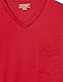 Amazon Essentials - Pack de 2 camisetas de corte holgado con cuello...