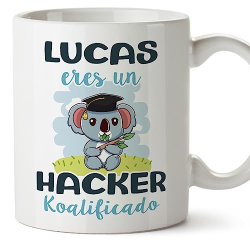MUGFFINS Tazas Personalizadas para HACKER - En Español -