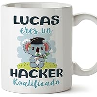 MUGFFINS Tazas Personalizadas para HACKER - En Español -