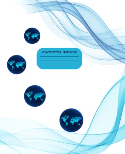 Composition Notebook: College Ruled Composition Notebook : Digital Technology: notebook for Student, School, College, Office or Work