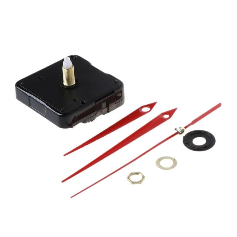 JFDBGU DIY Mécanisme de Mouvement d'horloge de Quartz Handles Outils de réparation de paroi pièces Set Kit Set 54-64