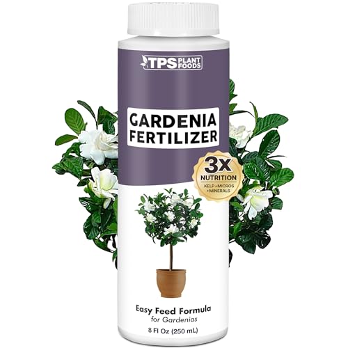 Gardenia Fertilizer – Liquid Plant Food for Blooms & Green Leaves, 8 oz
